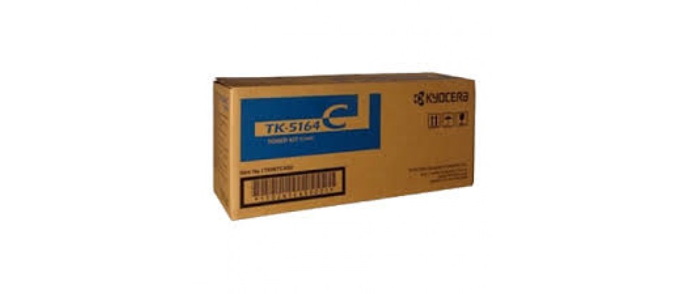 Kyocera TK-5164C Cyan Toner Cartridge (12K)